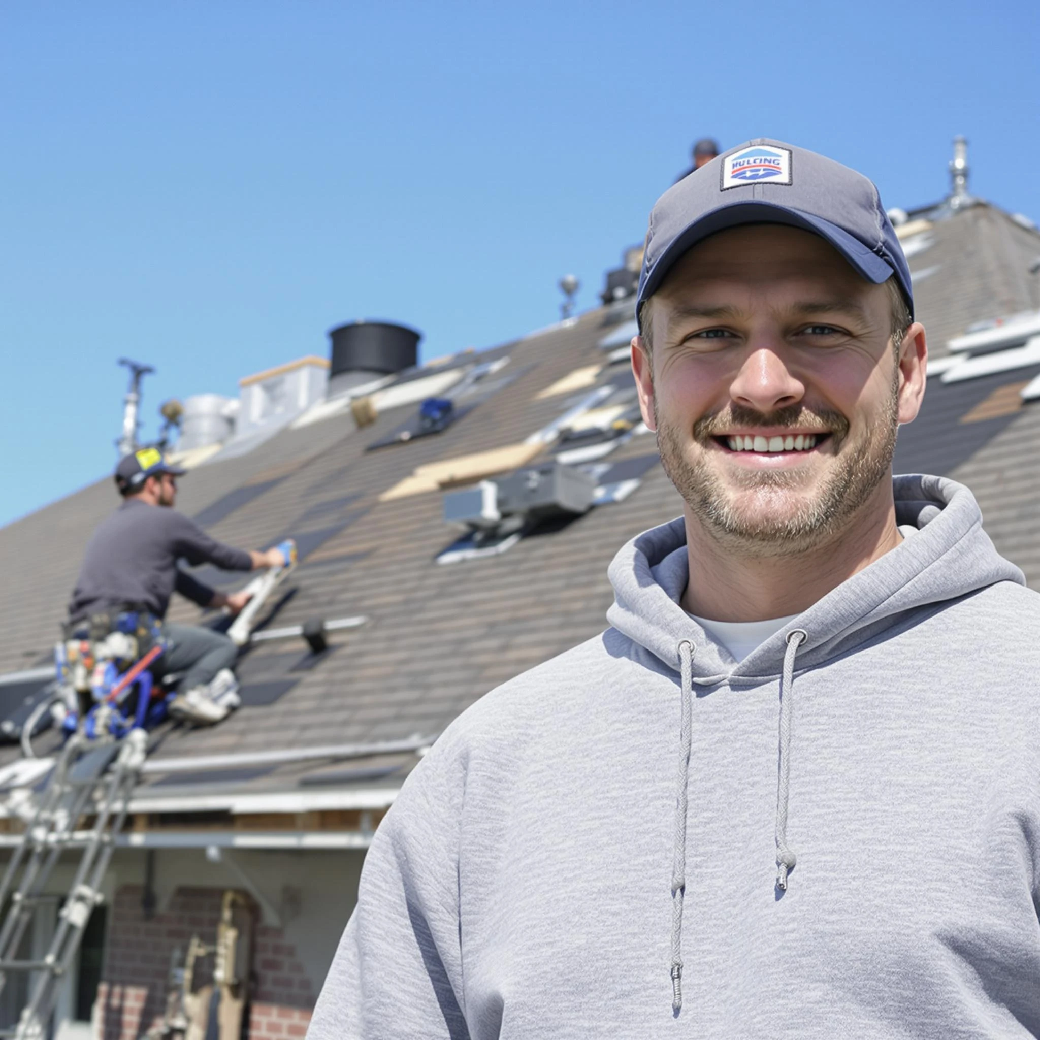 The Medina Roofing Company team.